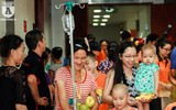 Đón trung thu cùng những con trẻ đầu trọc
